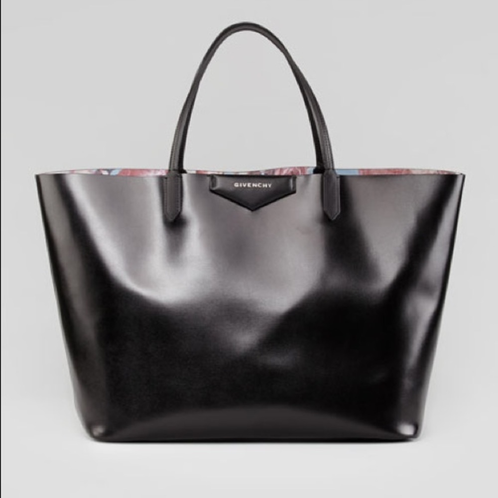 GIVENCHY ANTIGONA LARGE LEATHER SHOPPING TOTE